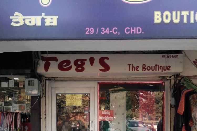 1. Teg’s Boutique Chandigarh